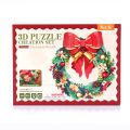 RoboTime 3D-Holzpuzzle Weihnachtskranz
